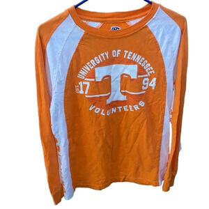 Hands High Tennessee Volunteers Lon Sleeve Orange white size small